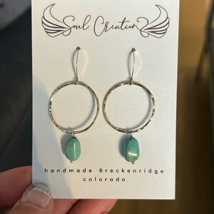 Sterling silver/turquoise earrings